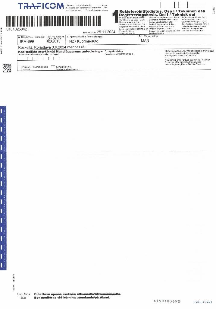 MAN TGL 12.220 Skapbiler