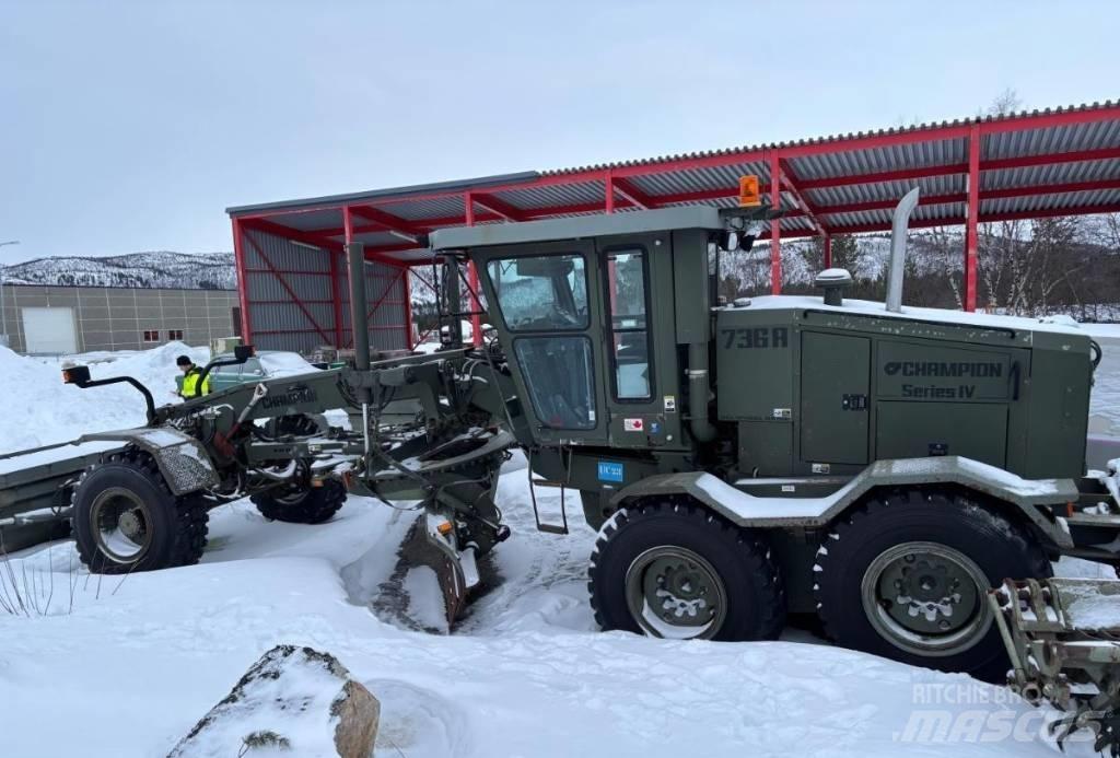 Champion 736 A 6x6 Veihøvler