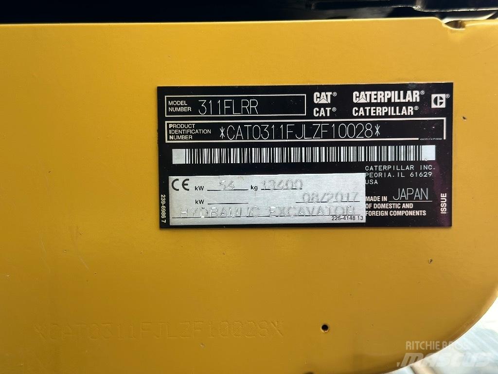 CAT 311 F LRR Beltegraver