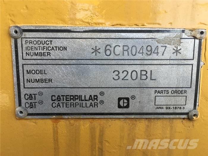 CAT 320 B L Beltegraver