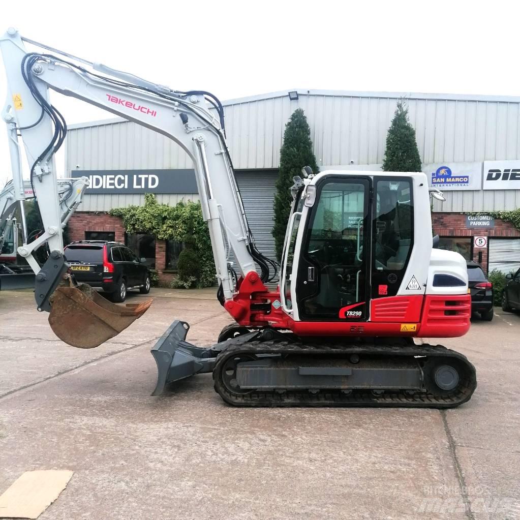 Takeuchi TB290 Midigravere 7 - 12t