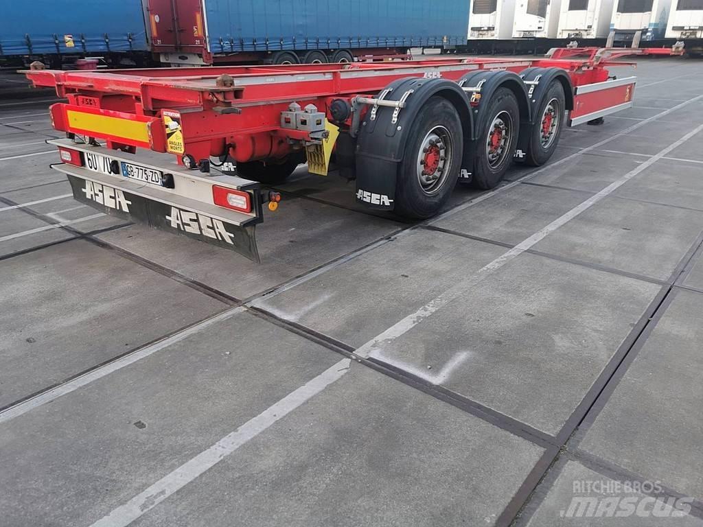 Asca S322DM Containerchassis Semitrailere