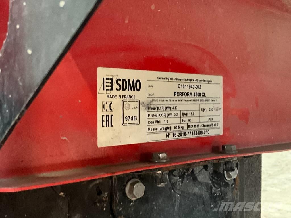 Sdmo perform 4500 XL Bensin Generatorer