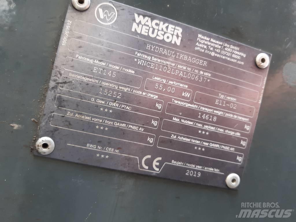 Wacker Neuson ET145 Beltegraver