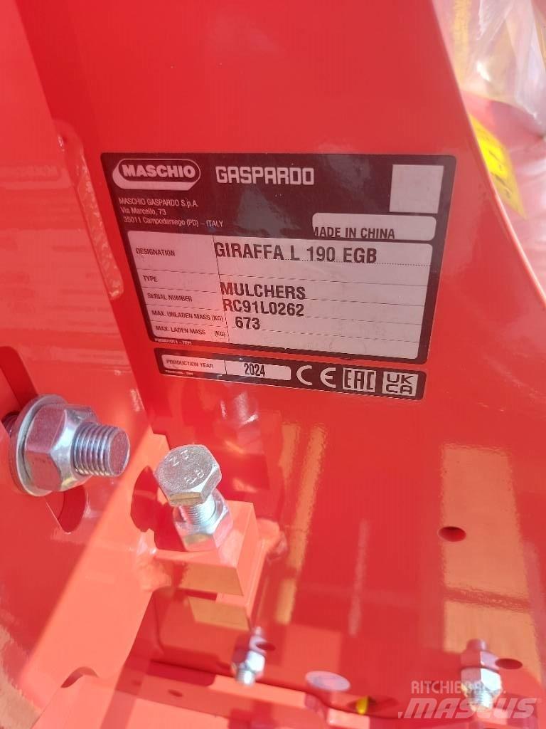 Maschio giraffa 190 Beitepussere og toppkuttere