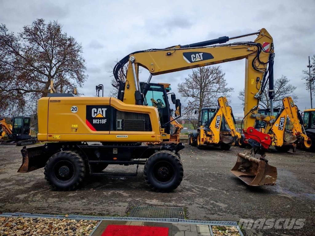 CAT M 318 F Hjulgravere