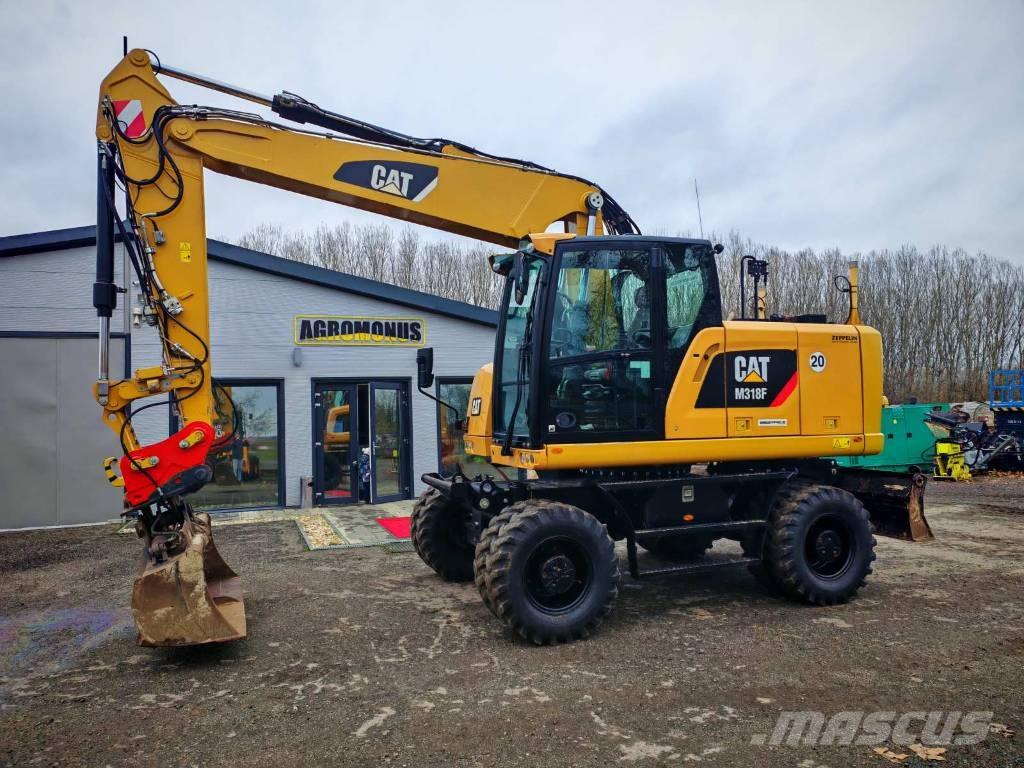 CAT M 318 F Hjulgravere