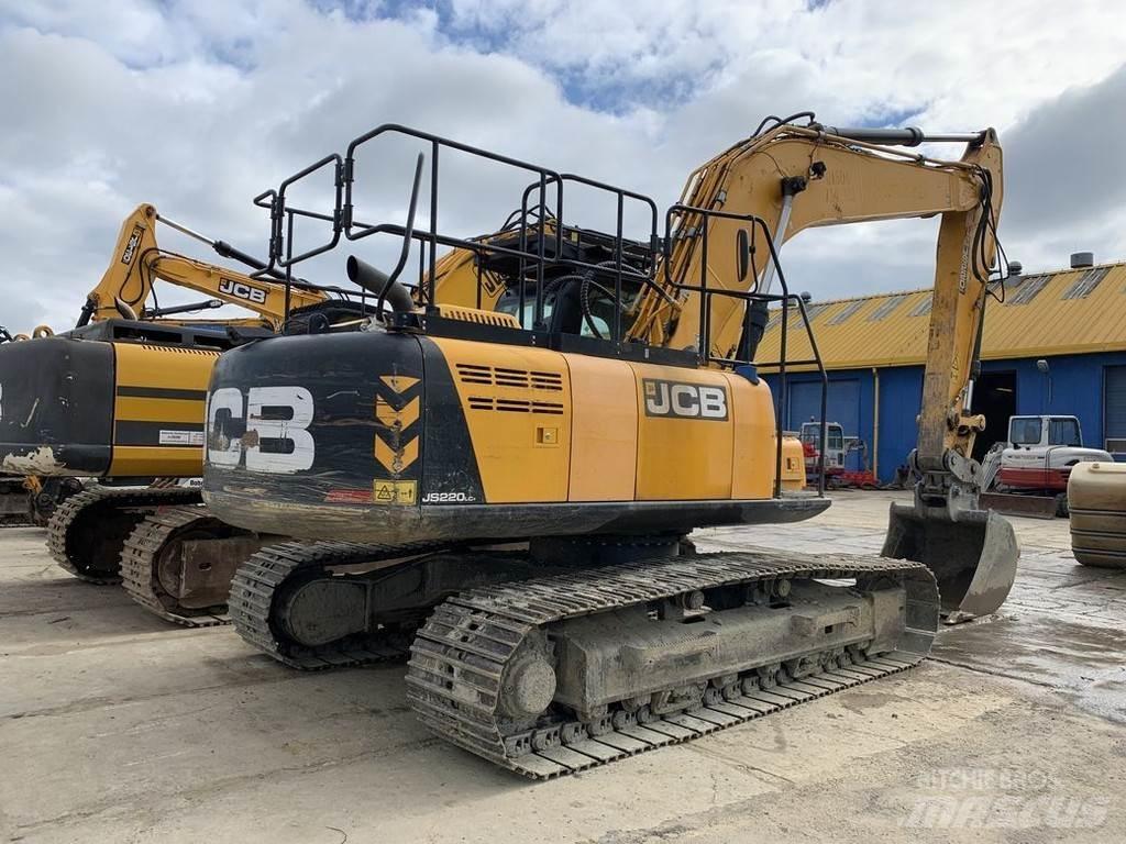 JCB JS220LC Beltegraver