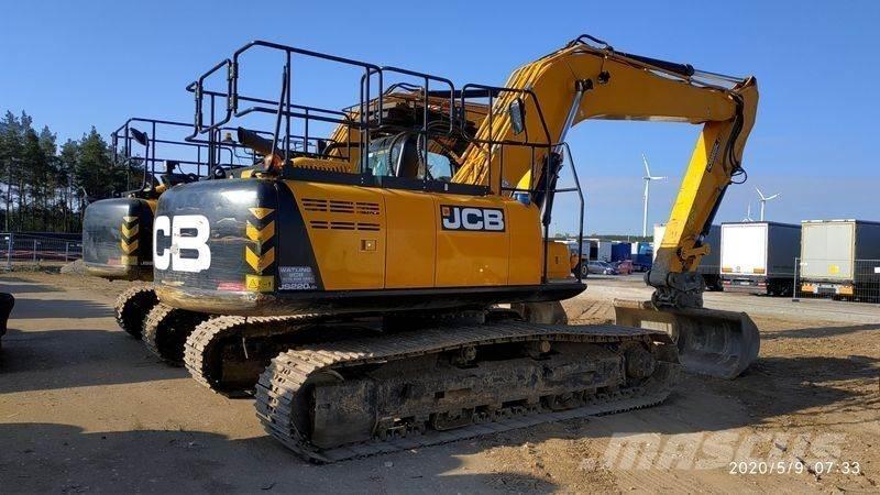 JCB JS220LC Beltegraver