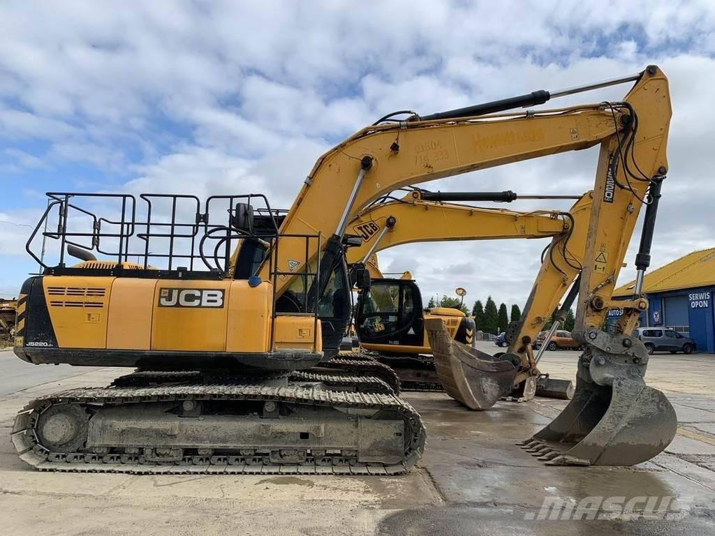 JCB JS220LC Beltegraver