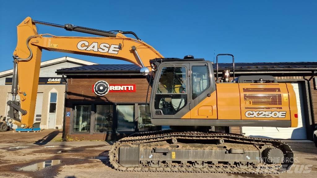 CASE CX 250E Beltegraver