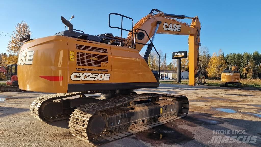 CASE CX 250E Beltegraver