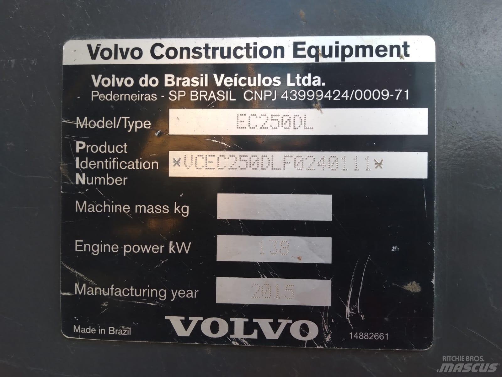Volvo EC 250 D L Beltegraver