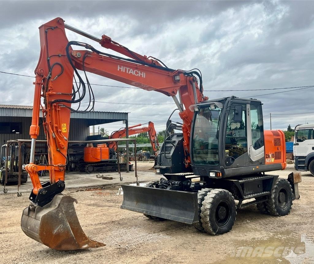 Hitachi ZX 145 W-3 Hjulgravere