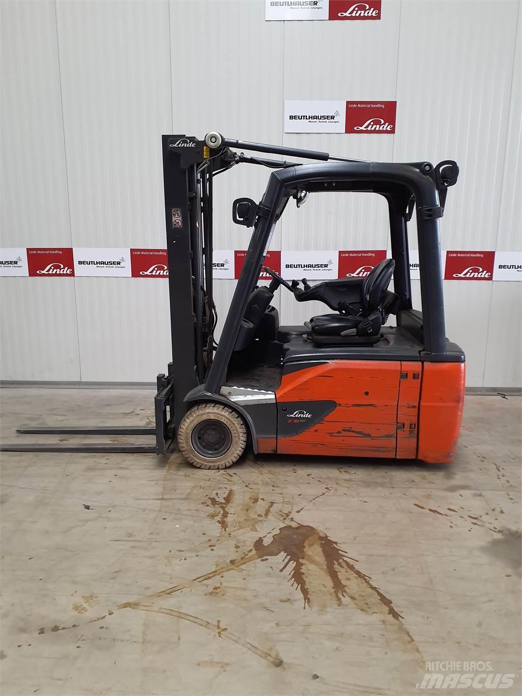 Linde E16L Elektriske trucker