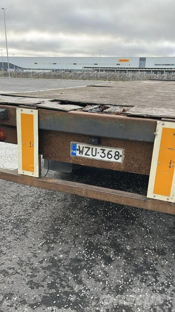 Kaupe Kaupe WZU-368 Containerchassis Semitrailere