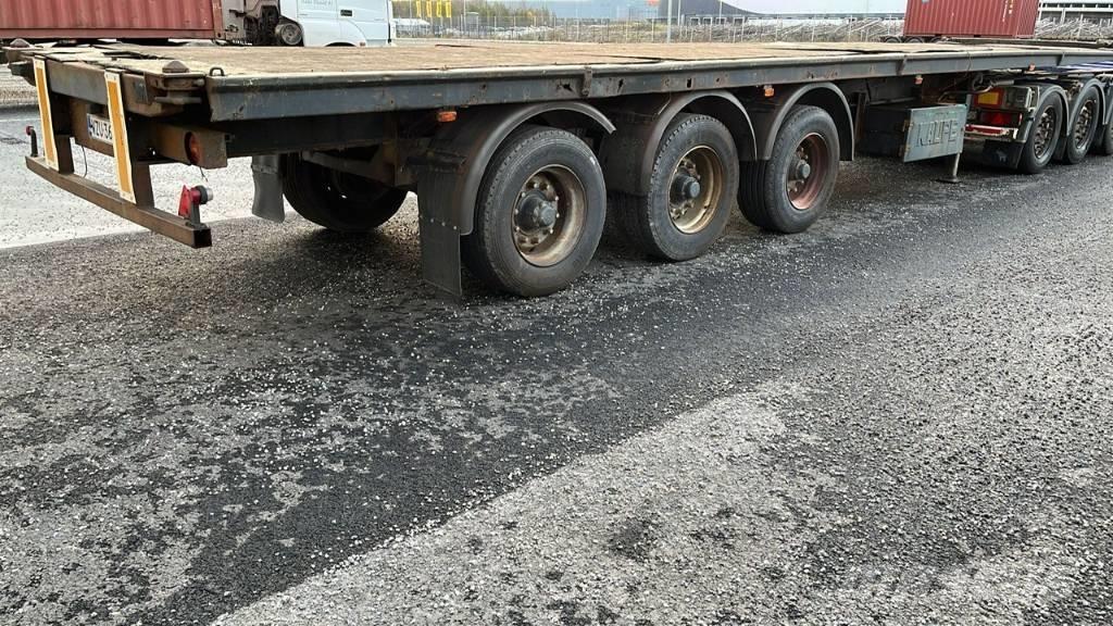 Kaupe Kaupe WZU-368 Containerchassis Semitrailere