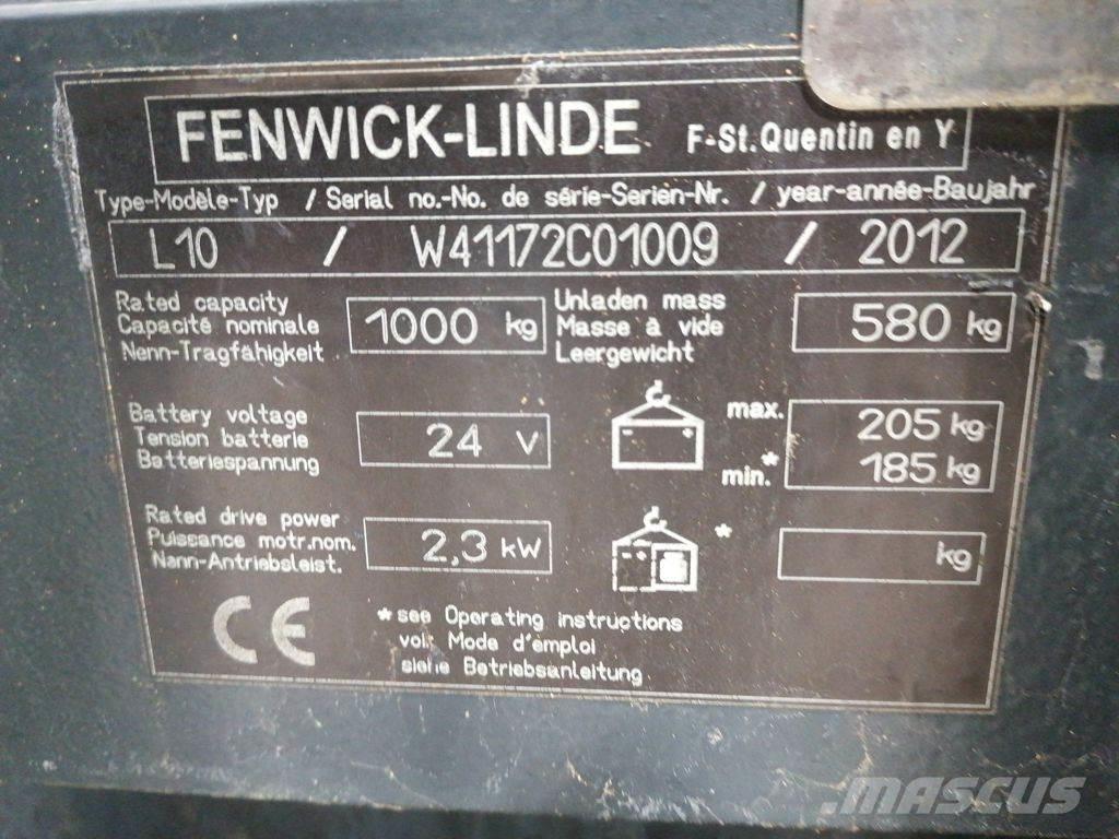 Linde L10 Ledestablere