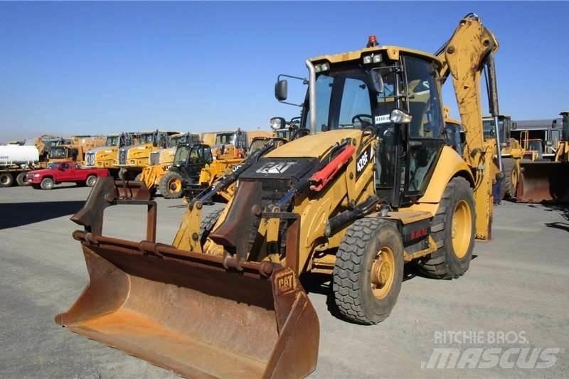 CAT 428F Traktorgravere