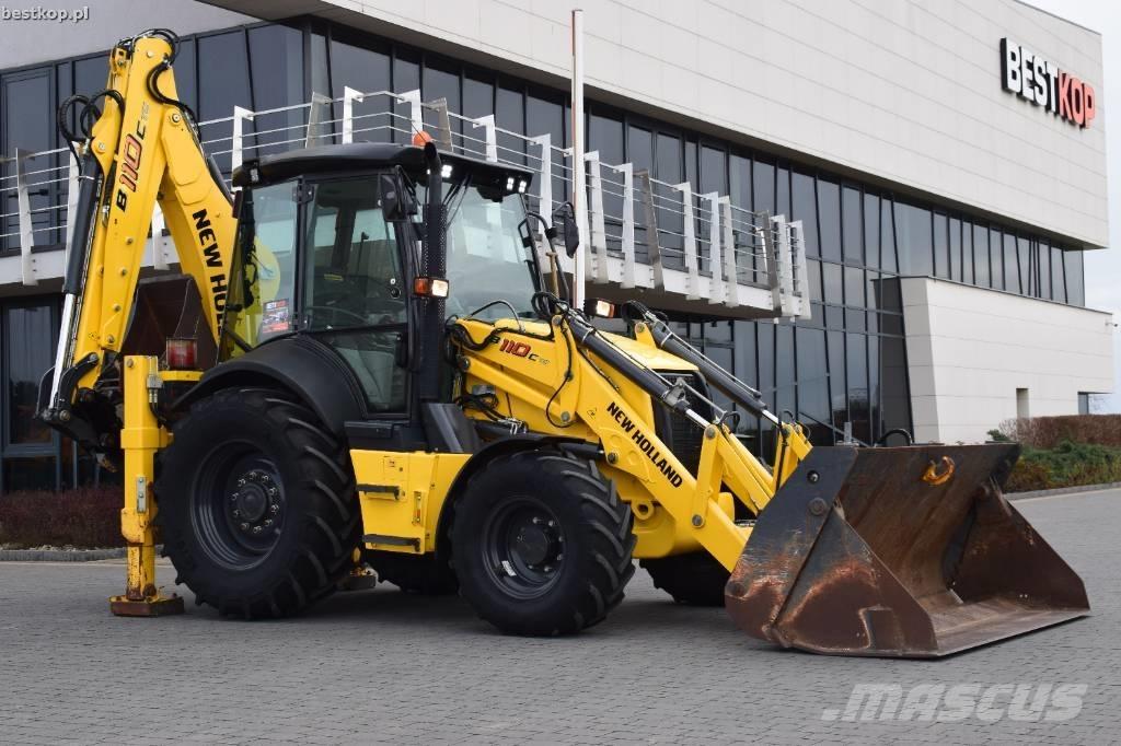 New Holland B 110 C Traktorgravere