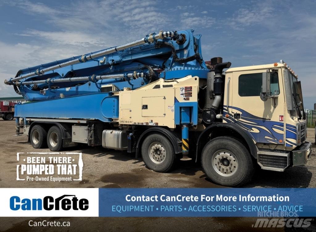 Alliance 50m Betongpumpe biler