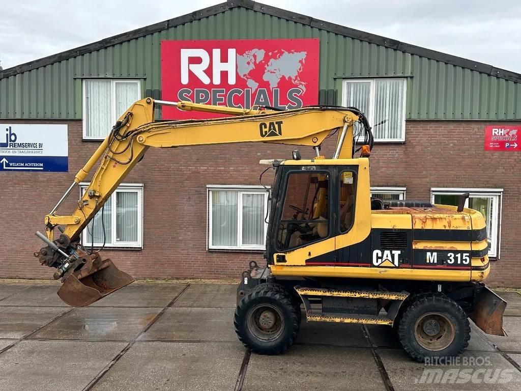 CAT M315 +ROTO CE Hjulgravere