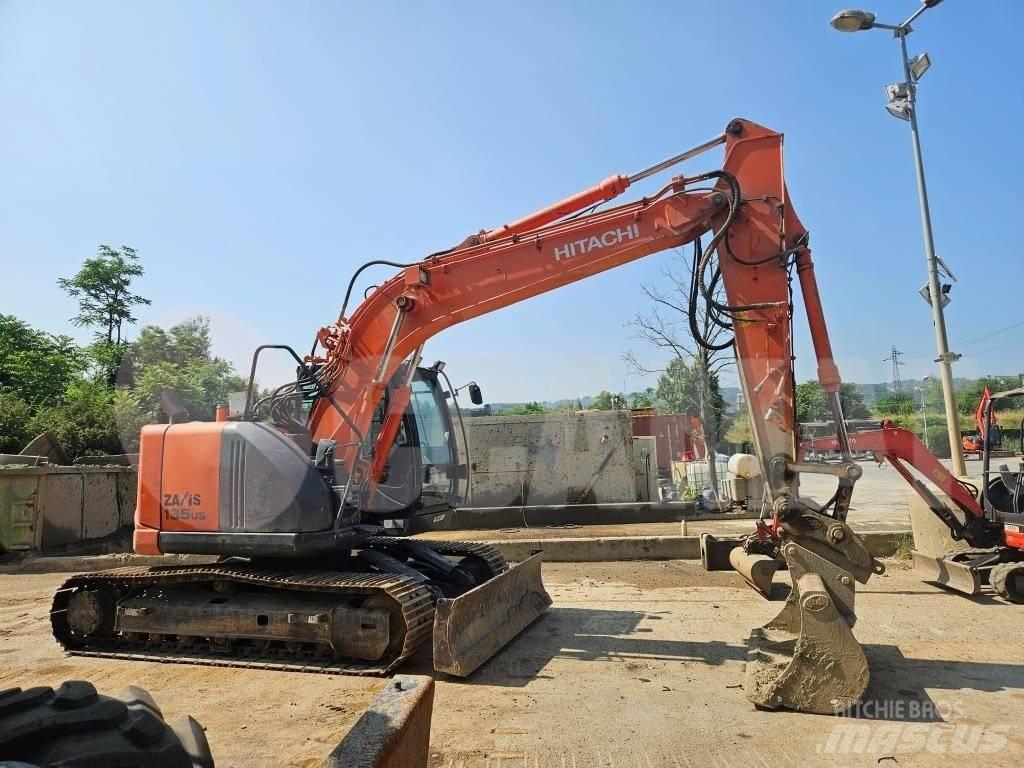 Hitachi ZX 135 US Beltegraver