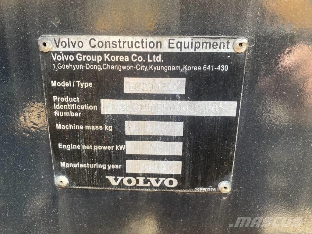 Volvo EC 290 B LC Beltegraver