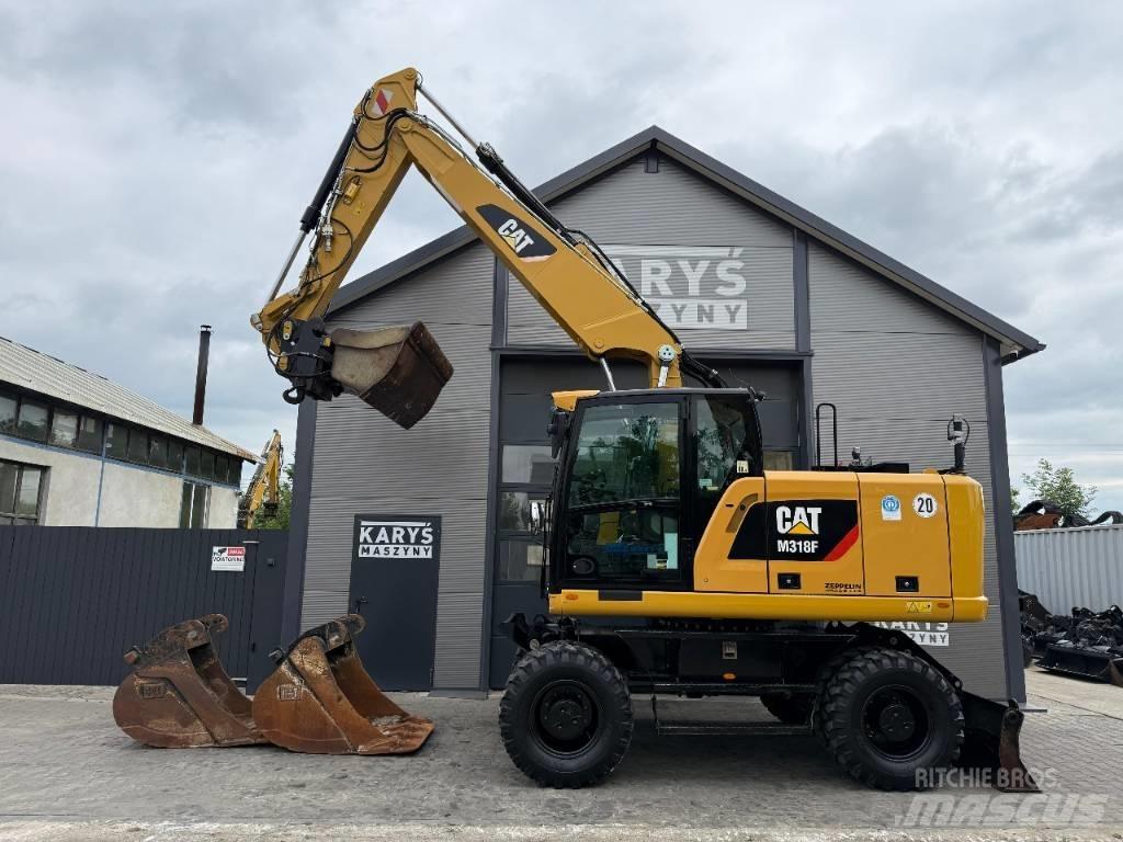 CAT M 318 F Hjulgravere
