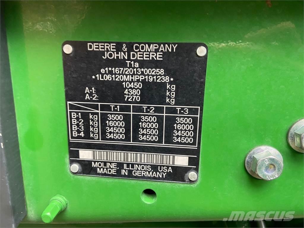 John Deere 6120M Traktorer