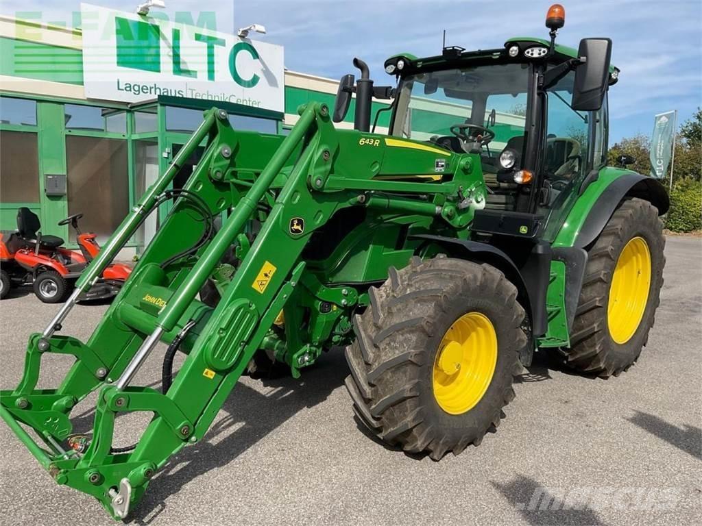 John Deere 6R 120 Traktorer