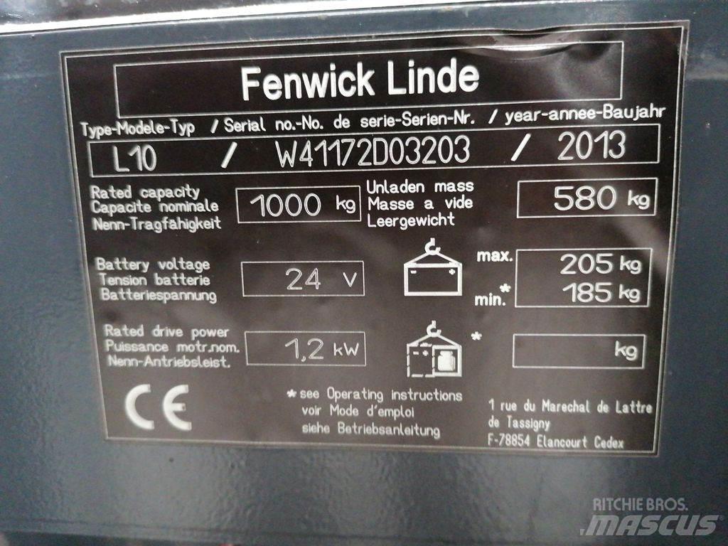 Linde L10 Ledestablere