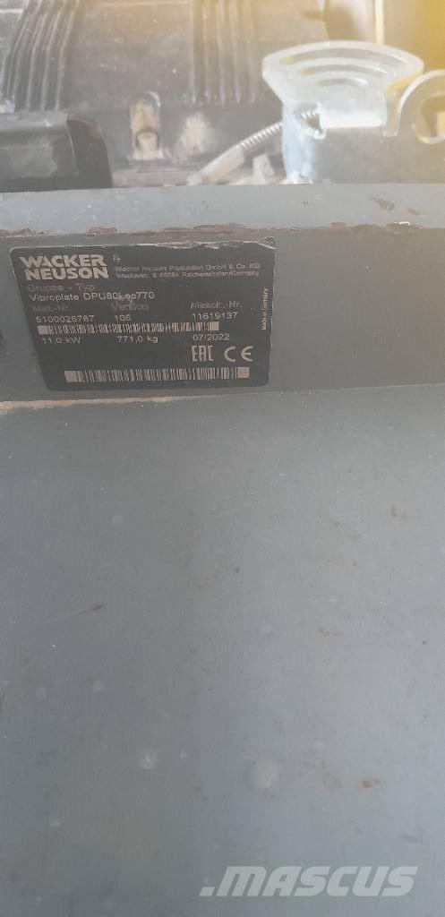 Wacker Neuson DPU 80 Vibroplater