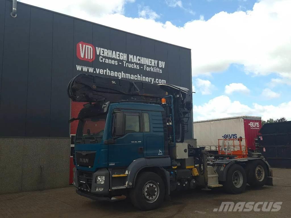 MAN TGA 26.480 Tømmerbiler