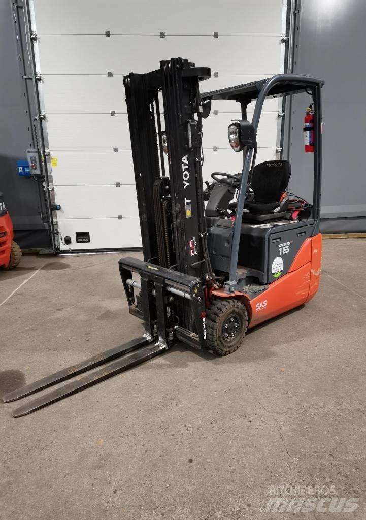 Toyota 8FBEK16T Elektriske trucker