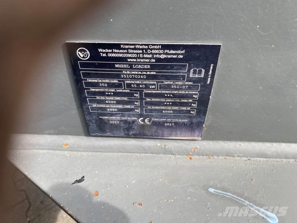 Kramer 8085 T Hjullastere