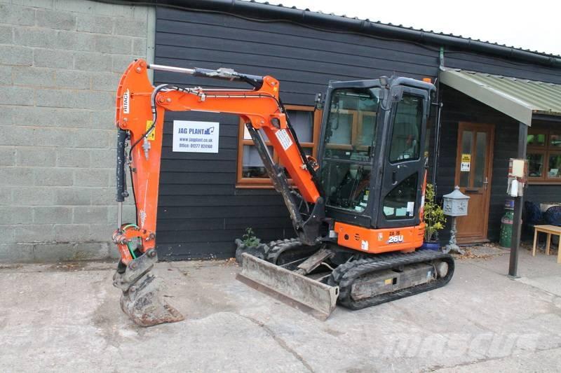Hitachi ZX 26 U Minigravere <7t