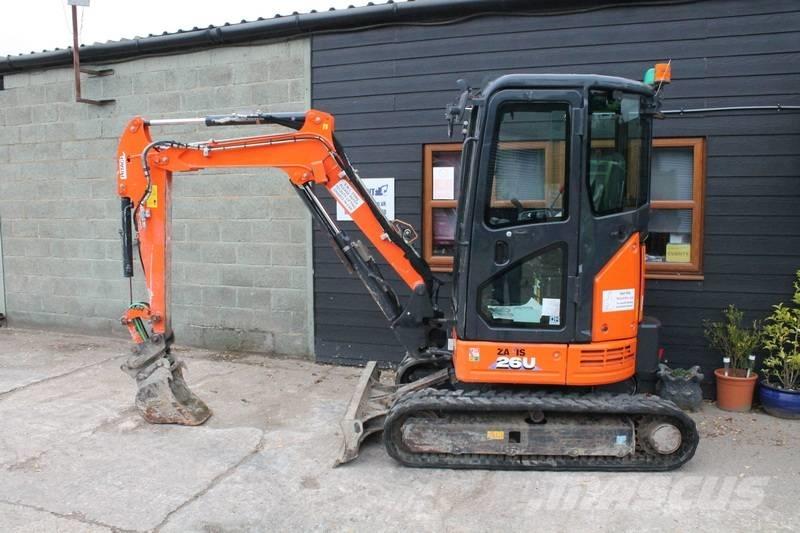 Hitachi ZX 26 U Minigravere <7t