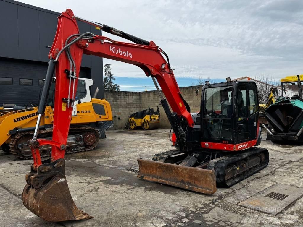 Kubota KX 080-4 Midigravere 7 - 12t