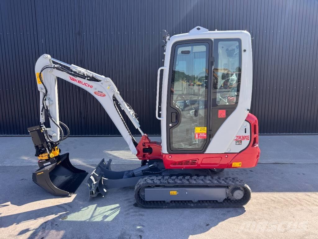 Takeuchi TB 320 Minigravere <7t