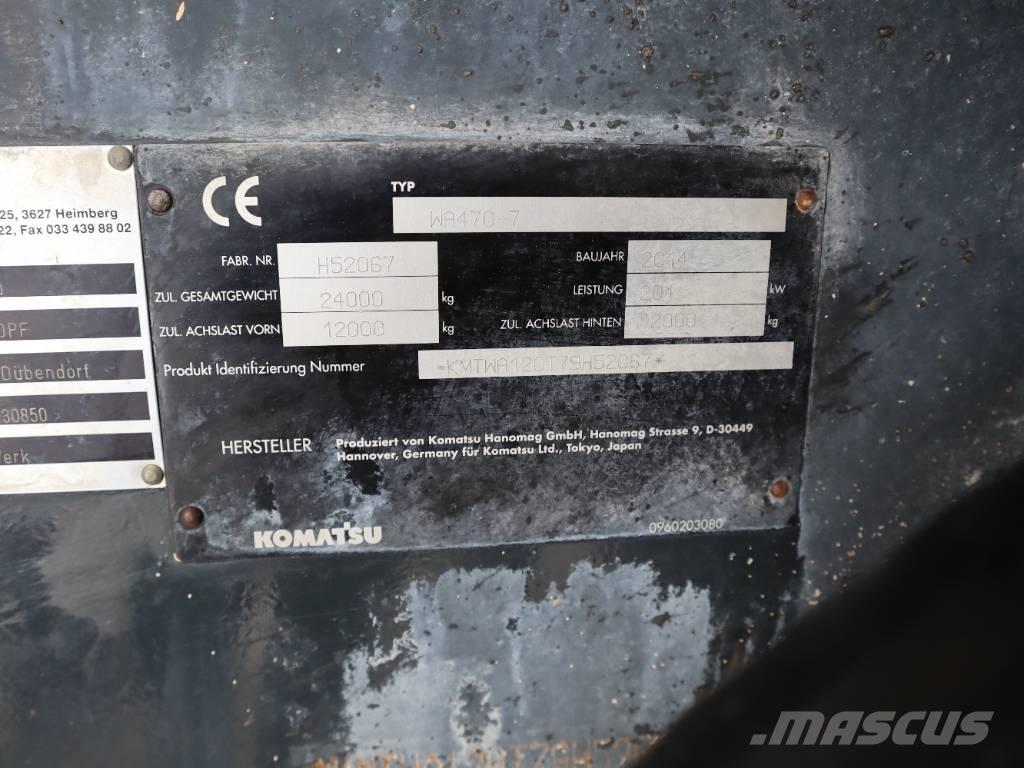 Komatsu WA 470-7 Hjullastere