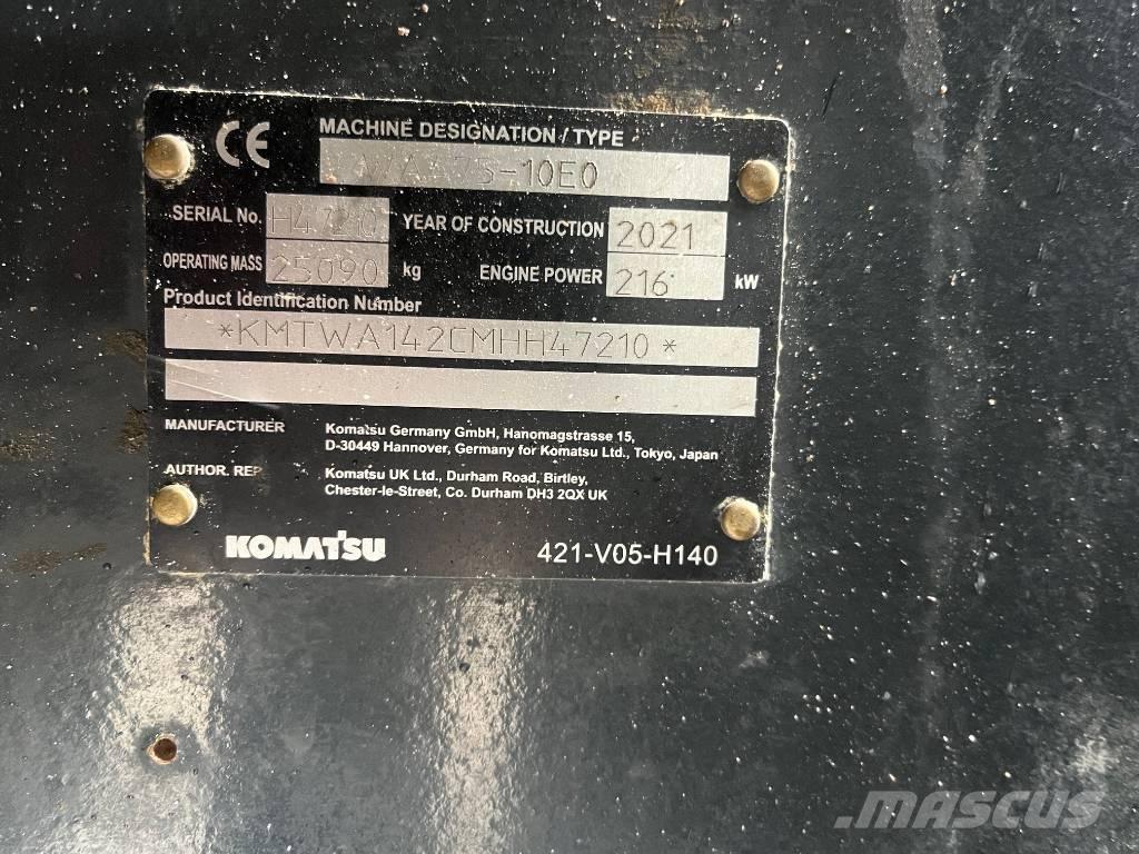 Komatsu WA475-10E0 Hjullastere