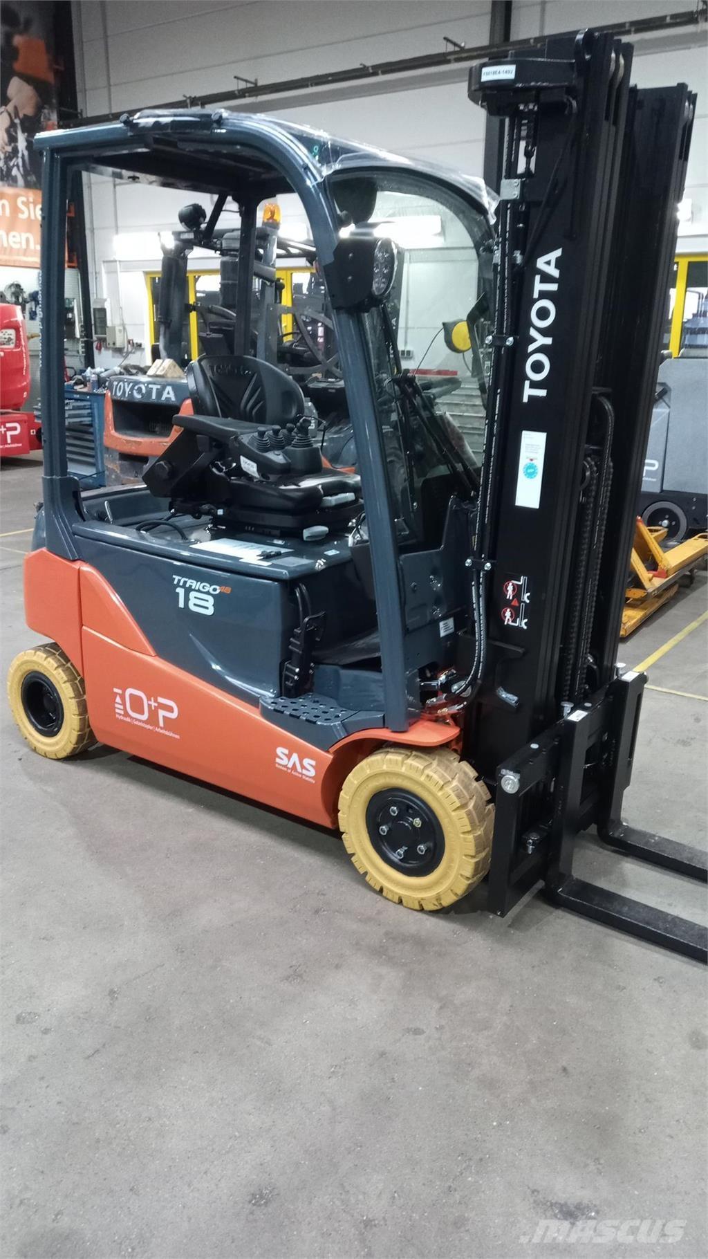 Toyota 8FBM18T Elektriske trucker