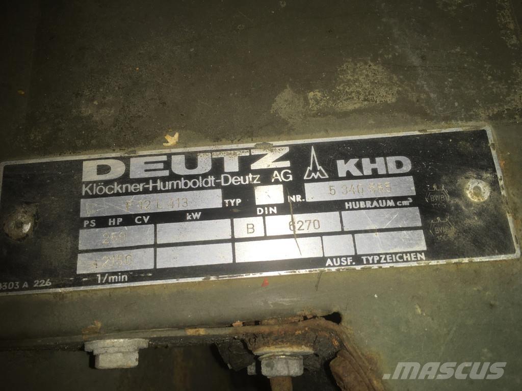 Deutz F12L413 USED Anlegg - Annet