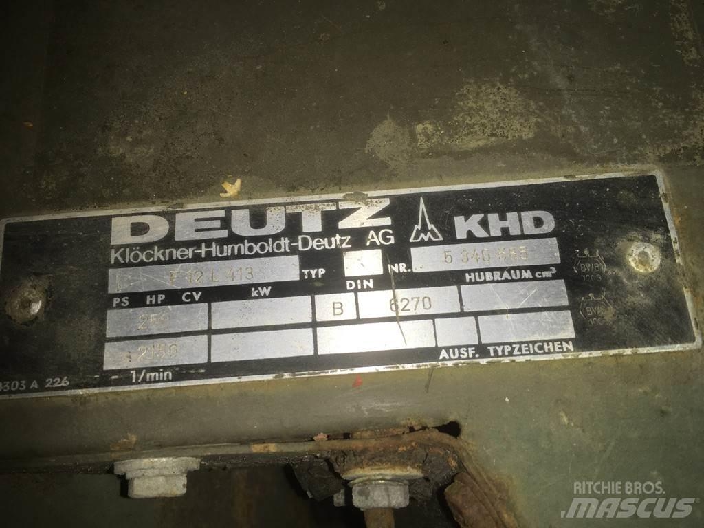 Deutz F12L413 USED Anlegg - Annet