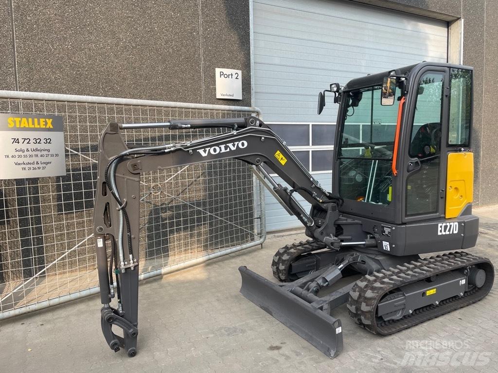 Volvo EC27D Minigravere <7t