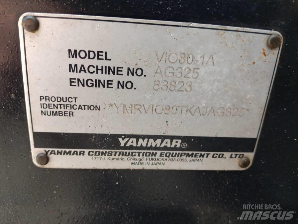 Yanmar ViO80-1a Beltegraver