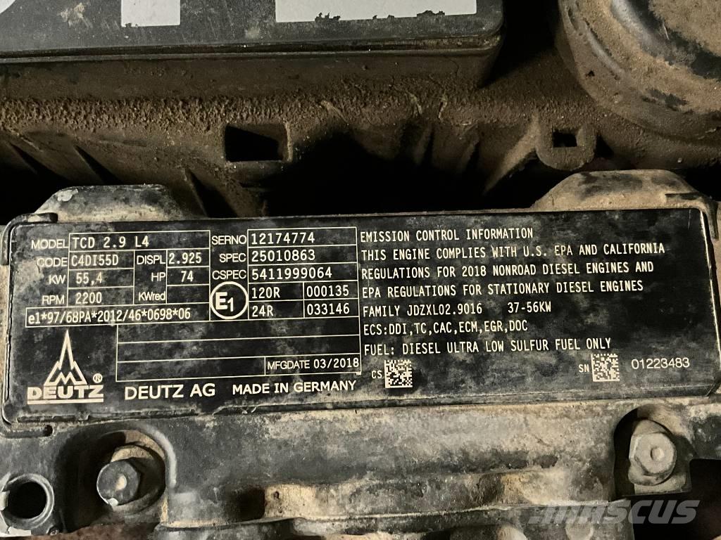 Yanmar B 75 W Hjulgravere