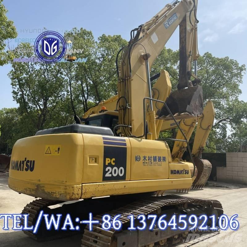 Komatsu PC 200-7 Beltegraver