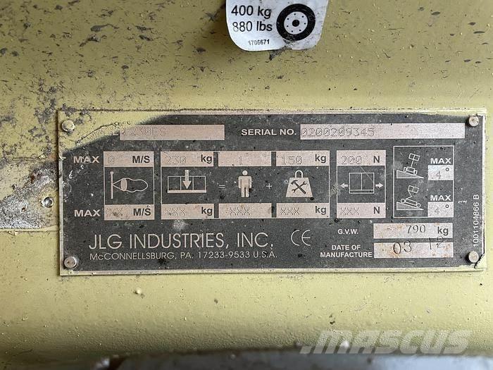 JLG 1230ES Sakselifter